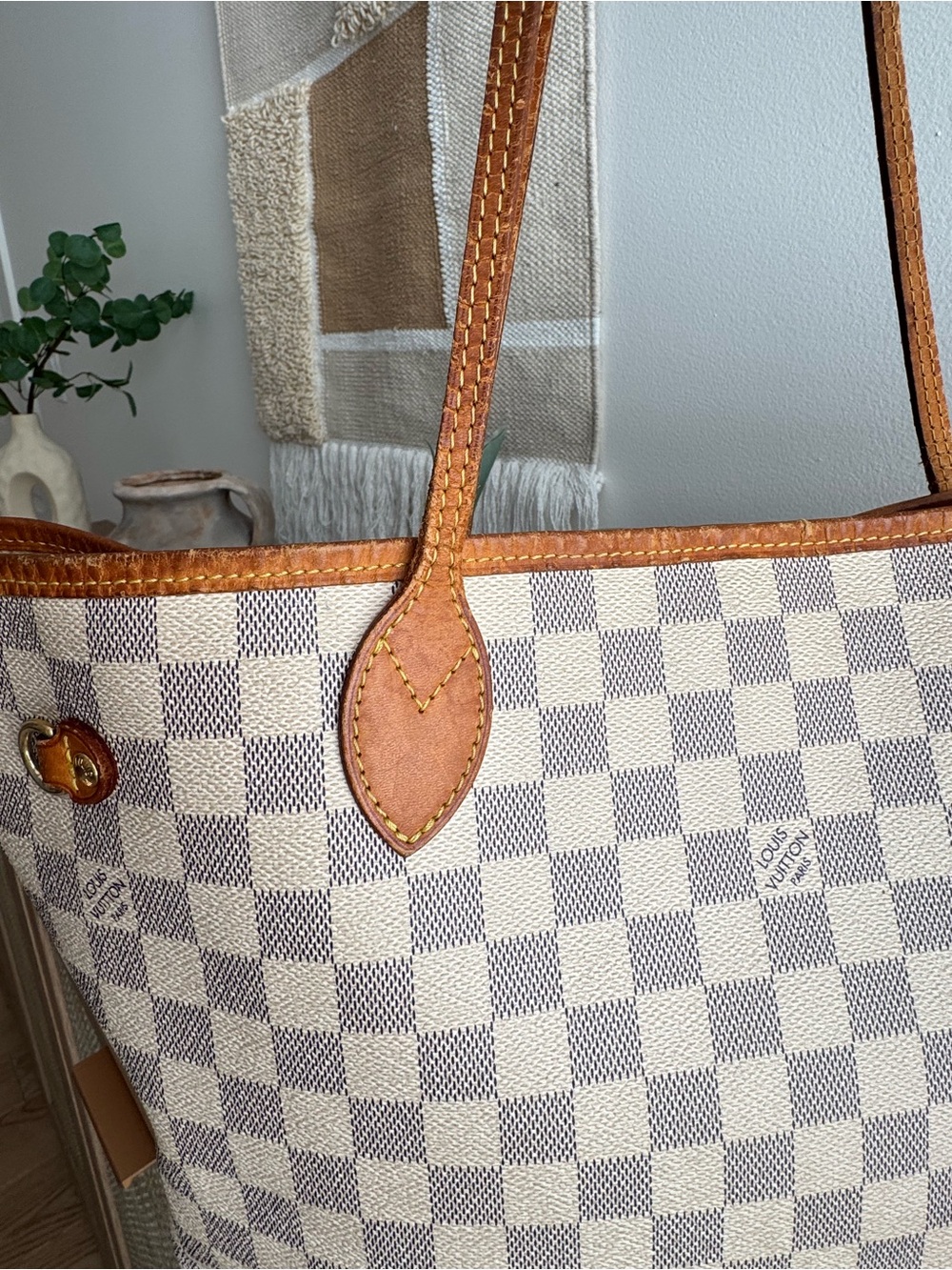 ✅AUTH✅LOUIS VUITTON NEVERFULL MM AZUR - Picture 4 of 16